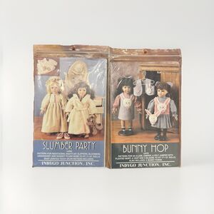 Indygo Junction 18" Doll Clothing Sewing Patterns Bunny Hop Slumber Party Dress
